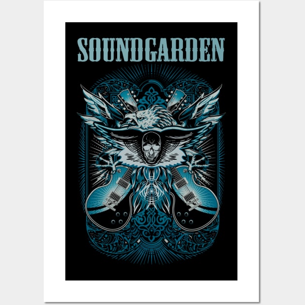 SOUND GARDEN BAND Wall Art by batubara.studio